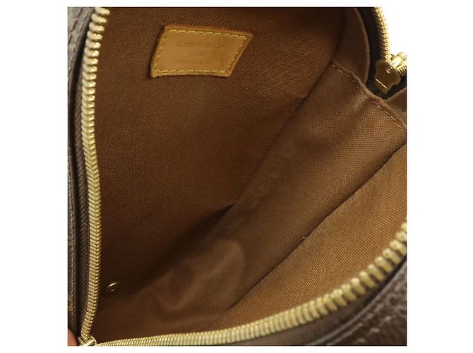 Borsa a tracolla Louis Vuitton Pochette Gange Monogram Marrone - vista 8