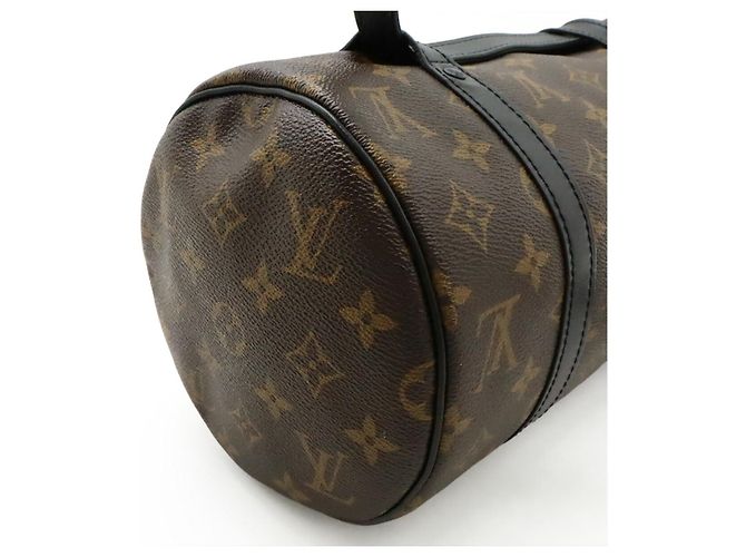 Borsa a tracolla 2way Mini Polochon Monogram Louis Vuitton Marrone Nero Arancione - vista 4