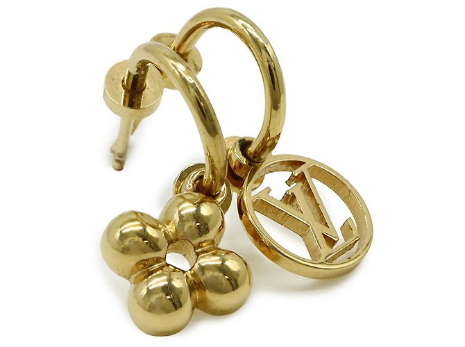 Blooming Ohrringe Louis Vuitton Golden - Ansicht 4