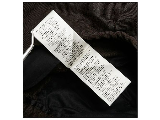 Fendi Hose aus Wolle und Polyester Braun Dunkelbraun - Ansicht 7