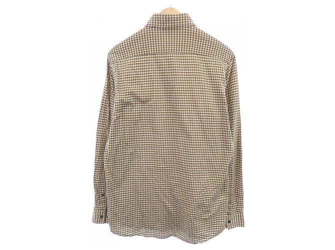 Autre Marque Camisa de algodón Lacoste PH701EM Castaño - vista 2