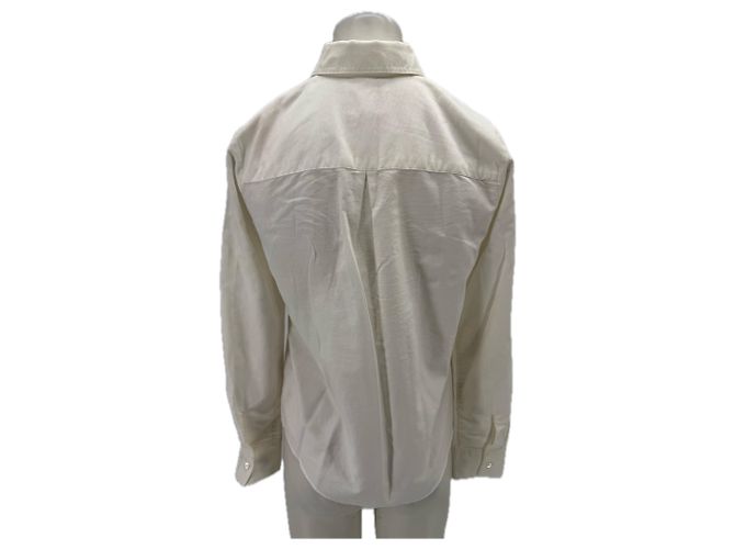 Camisa blanca de algodón SéZane talla 34 Blanco - vista 2