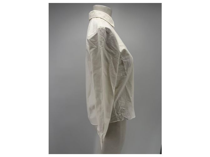 Camisa blanca de algodón SéZane talla 34 Blanco - vista 3
