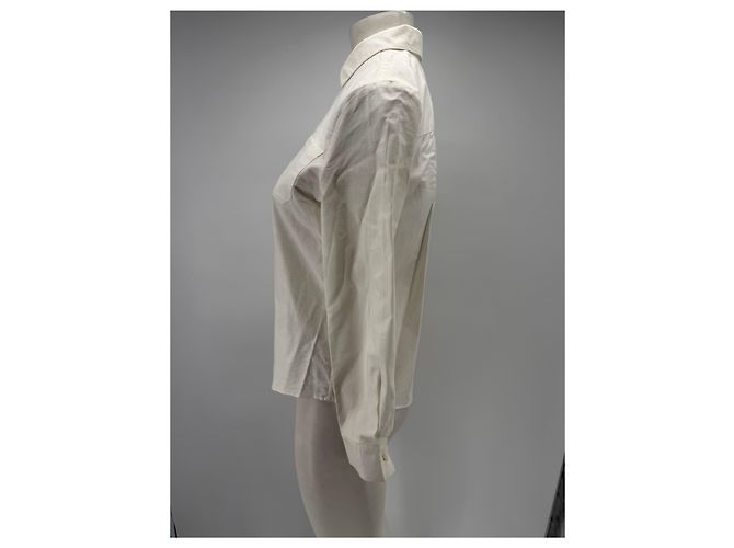 Camisa blanca de algodón SéZane talla 34 Blanco - vista 4
