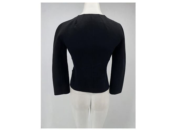 Bar Jacke aus Wolle - Dior Schwarz - Ansicht 3
