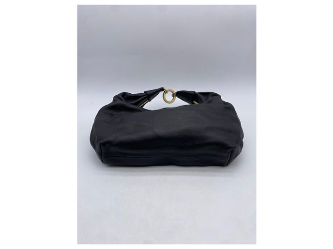 Autre Marque Borsa a mano "Pouch" in pelle Nero - vista 4