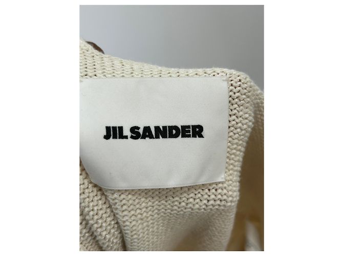 Jil Sander Ärmelloses Maxikleid Beige - Ansicht 5