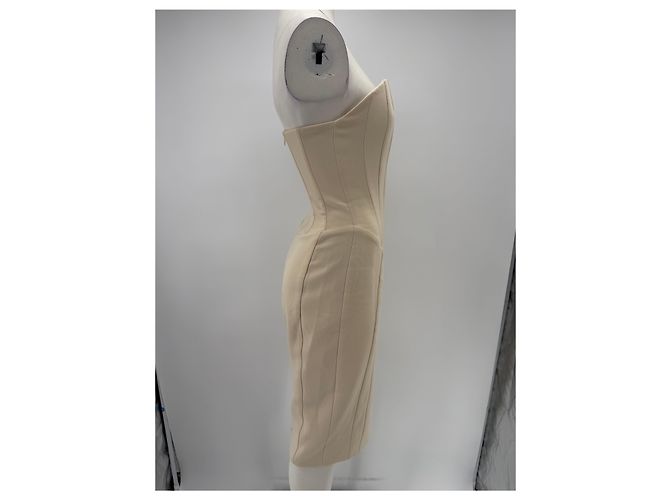Autre Marque BALYKINA Kleid Beige - Ansicht 3