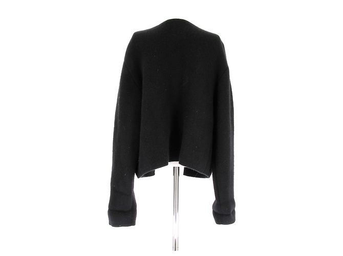 Autre Marque Cardigan aus Kaschmir Schwarz - Ansicht 2