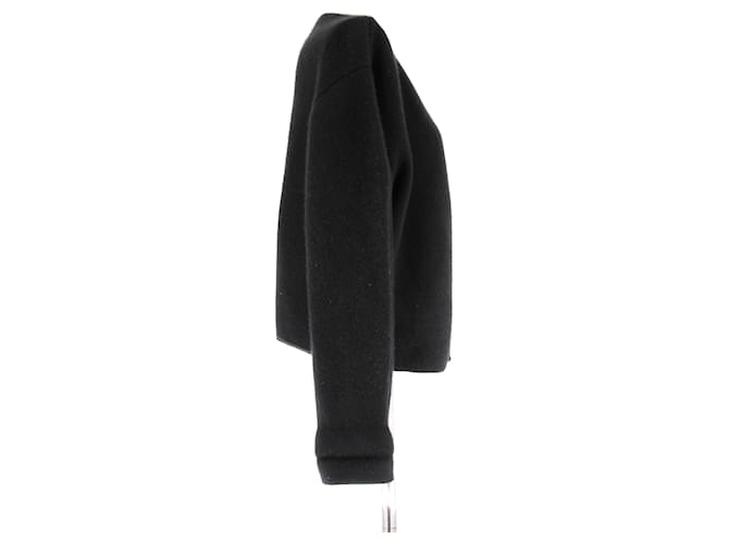 Autre Marque Cardigan aus Kaschmir Schwarz - Ansicht 3