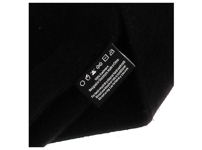 Autre Marque Cardigan aus Kaschmir Schwarz - Ansicht 6