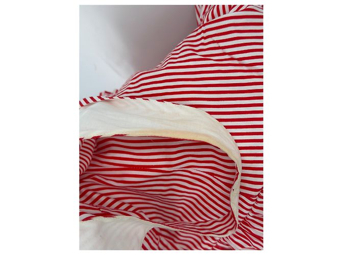 Autre Marque Vestido a rayas blanco/azul Roja - vista 6