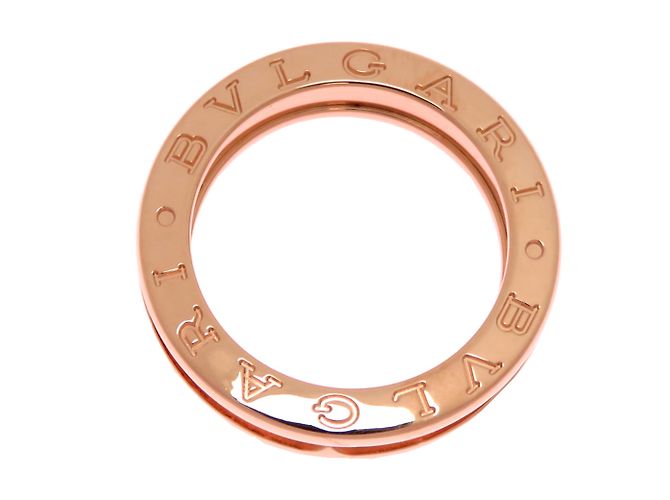 Bulgari Anello Bvlgari B-zero1 in oro rosa 18K - vista 3