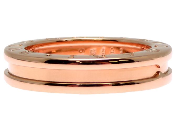 Bulgari Anello Bvlgari B-zero1 in oro rosa 18K - vista 4