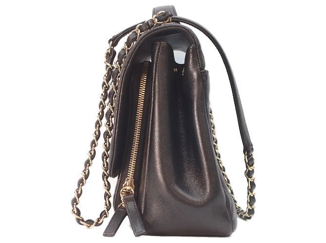 Chanel A93607 Caviar Business Affinity Schultertasche Schwarz - Ansicht 2