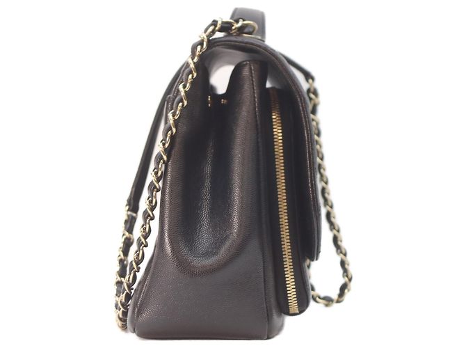 Chanel A93607 Caviar Business Affinity Schultertasche Schwarz - Ansicht 4