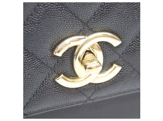 Chanel A93607 Caviar Business Affinity Schultertasche Schwarz - Ansicht 6