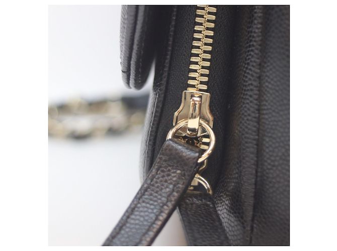 Chanel A93607 Caviar Business Affinity Schultertasche Schwarz - Ansicht 7