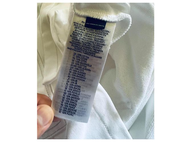 Diesel S-Baxt-Hood Kapuzenpullover Weiß Baumwolle - XXL - Ansicht 2