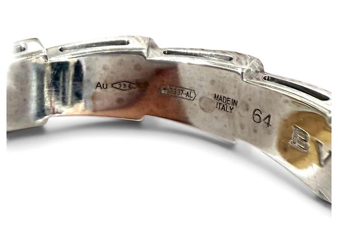 Bulgari Bvlgari Viper Ring aus Weißgold Silber - Ansicht 5