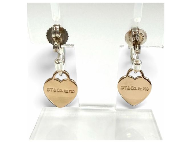 Orecchini Return to Hoop di Tiffany & Co. Argento D'oro - vista 4