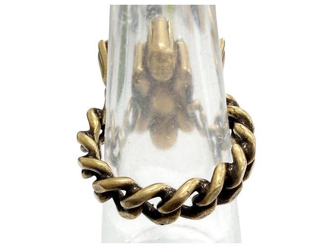 GUCCI GG Marmont Flower Rhinestone Ring Golden - Ansicht 5