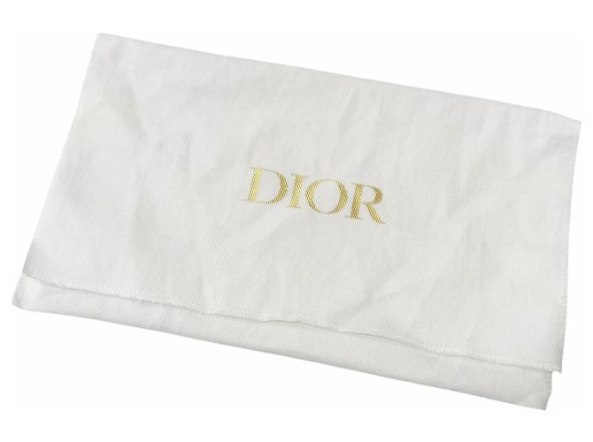 Tracolla in pelle Christian Dior Nero Beige - vista 6