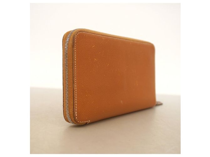 Hermès Hermes Azap Long Wallet aus Gold Epsom Leder Golden - Ansicht 2