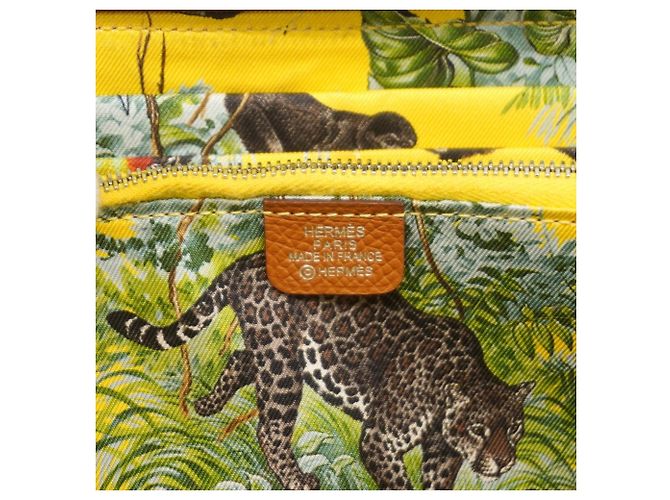 Hermès Hermes Azap Long Wallet aus Gold Epsom Leder Golden - Ansicht 5