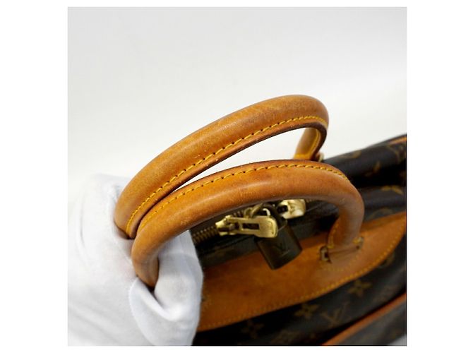 Borsa Louis Vuitton Monogram Deauville Marrone - vista 11