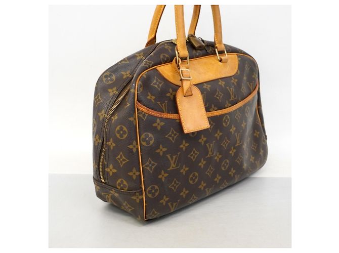 Borsa Louis Vuitton Monogram Deauville Marrone - vista 2