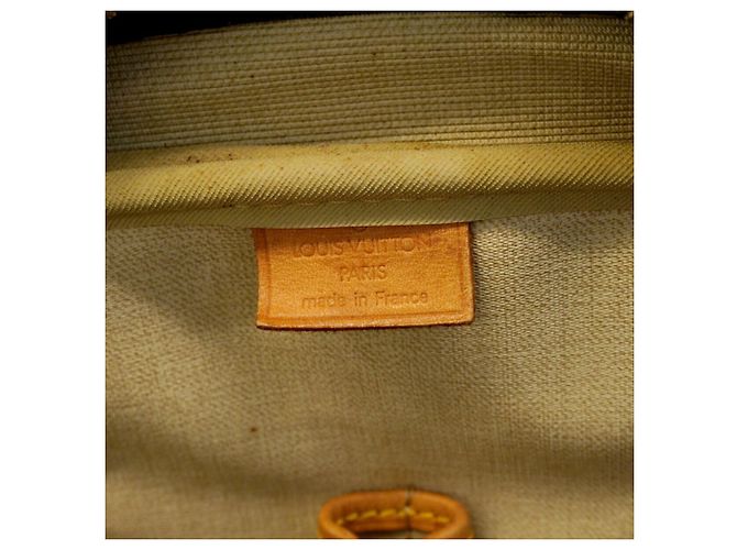 Borsa Louis Vuitton Monogram Deauville Marrone - vista 5