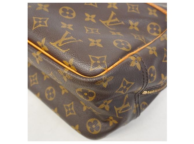 Borsa Louis Vuitton Monogram Deauville Marrone - vista 6