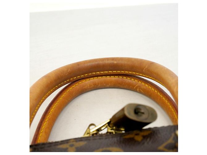 Borsa Louis Vuitton Monogram Deauville Marrone - vista 7