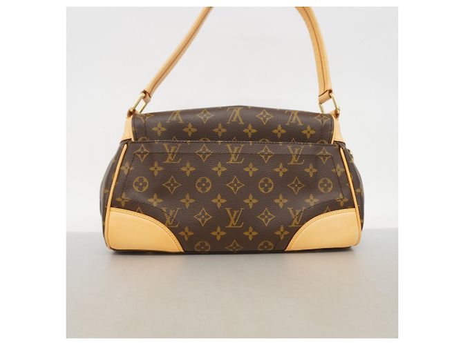 Borsa a spalla Louis Vuitton Monogram Beverly MM Marrone - vista 11