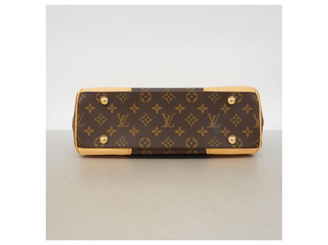 Borsa a spalla Louis Vuitton Monogram Beverly MM Marrone - vista 3