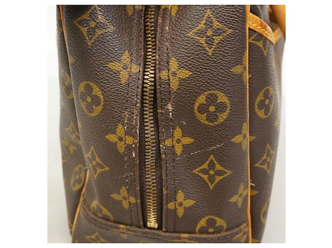Borsa Louis Vuitton Monogram Deauville Marrone - vista 10