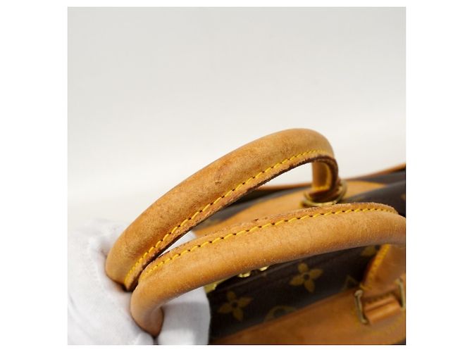 Borsa Louis Vuitton Monogram Deauville Marrone - vista 11
