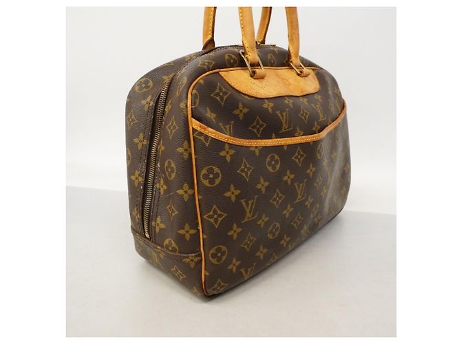 Borsa Louis Vuitton Monogram Deauville Marrone - vista 2