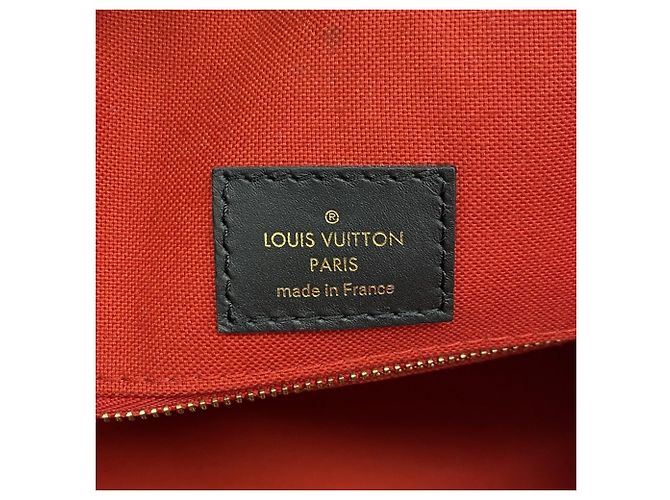 Borsa Tote Louis Vuitton Monogram Giant Reverse OnTheGo MM Marrone - vista 5