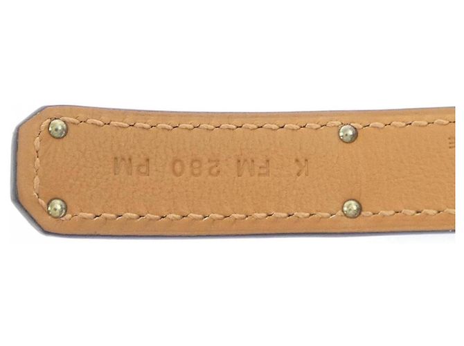 Hermès Hermes Kelly 18mm Gürtel Braun - Ansicht 3
