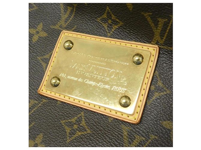 Borsa a Spalla Louis Vuitton Monogram Galliera GM Marrone - vista 4
