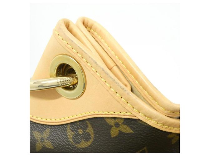 Borsa a Spalla Louis Vuitton Monogram Galliera GM Marrone - vista 5
