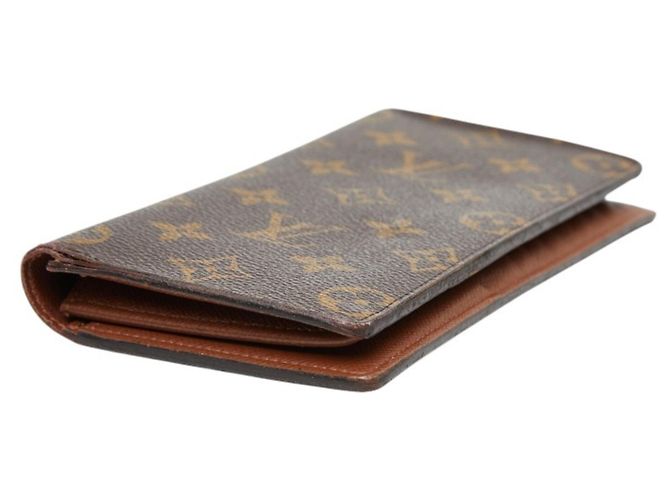 Louis Vuitton Monogram Brazza Long Wallet Braun - Ansicht 4