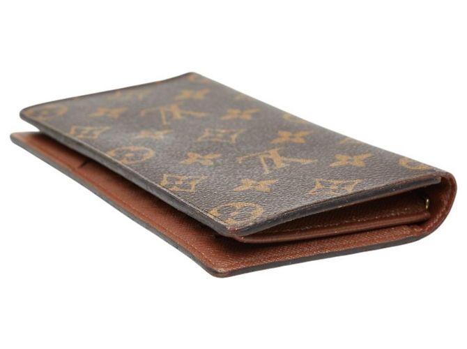 Louis Vuitton Monogram Brazza Long Wallet Braun - Ansicht 5