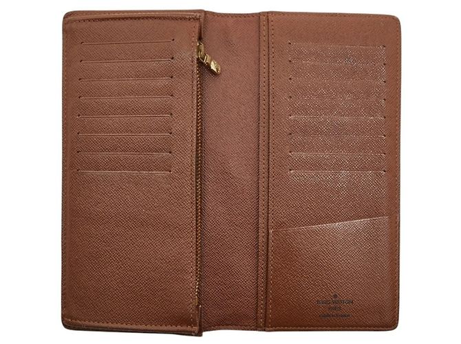 Louis Vuitton Monogram Brazza Long Wallet Braun - Ansicht 9