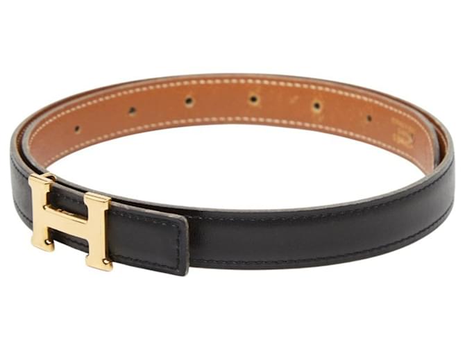 Hermès Hermes Constance H-Belt Marrone Nero - vista 2