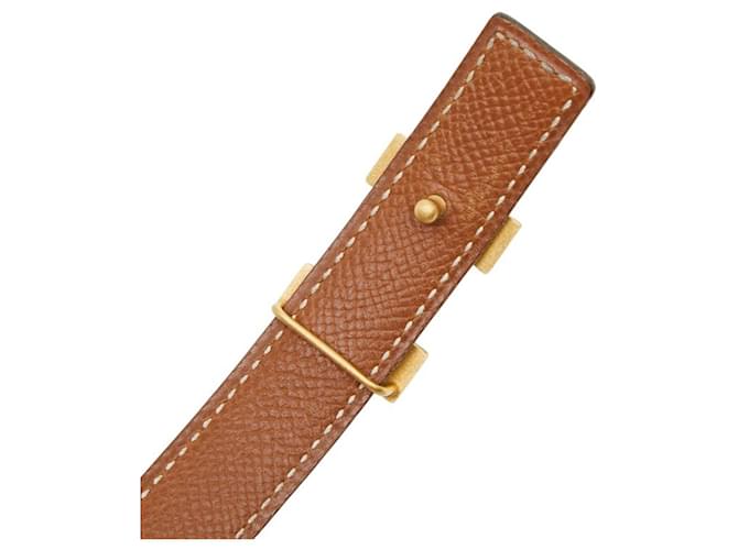 Hermès Hermes Constance H-Belt Marrone Nero - vista 6