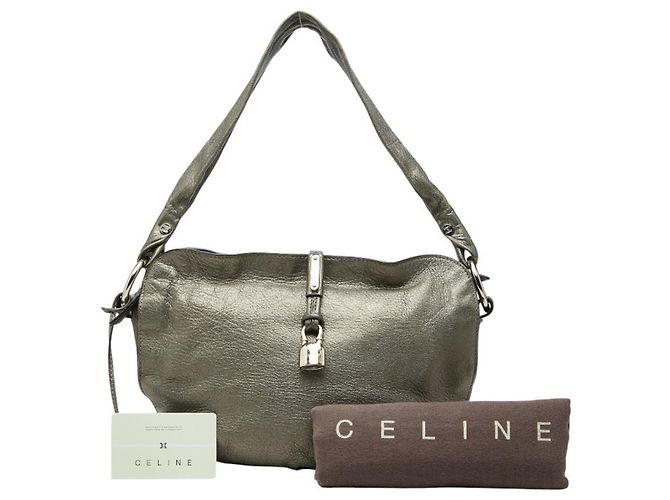 Céline Borsa Celine Bittersweet a una spalla Bronzo - vista 10