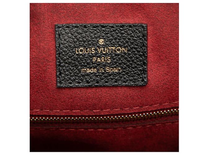 Louis Vuitton Monogram Empreinte Bicolor Speedy Bandoulière 25 Nero Beige - vista 5
